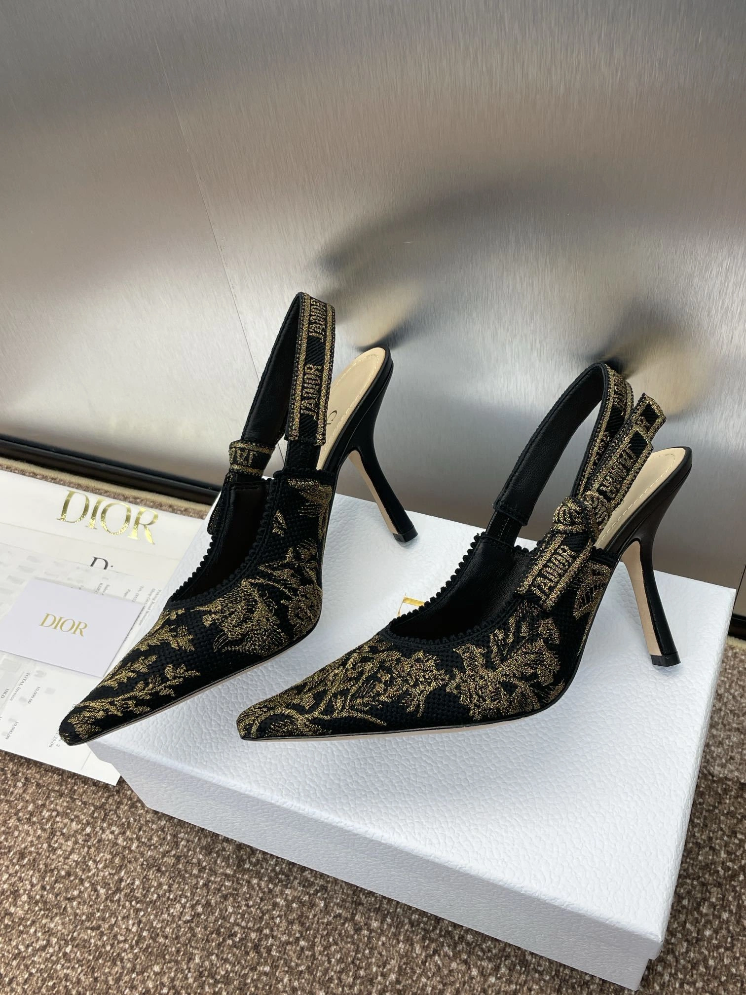 COCO-- 4ior KDP920LJE_S21X embroidery J'A Heel height：9.5cm item:E-X000H2324
